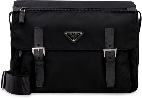 prada nylon messenger bag men|Prada nylon Messenger bag vintage.